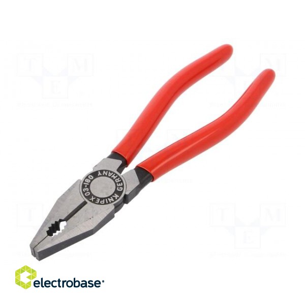 Pliers | for gripping and cutting,universal | plastic handle image 1
