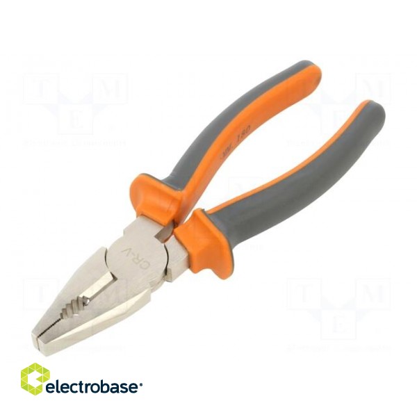 Pliers | for gripping and cutting,universal | 180mm paveikslėlis 1
