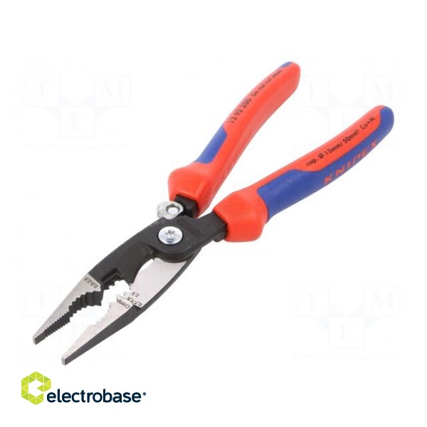 Pliers | for gripping and cutting,universal | 200mm фото 1