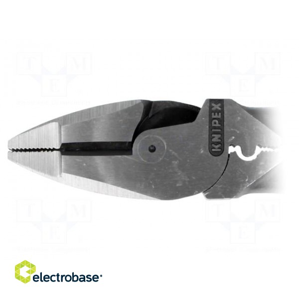 Pliers | universal | 240mm | for bending, gripping and cutting image 2