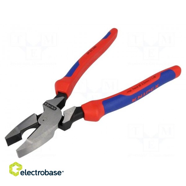 Pliers | universal | 240mm | for bending, gripping and cutting image 1