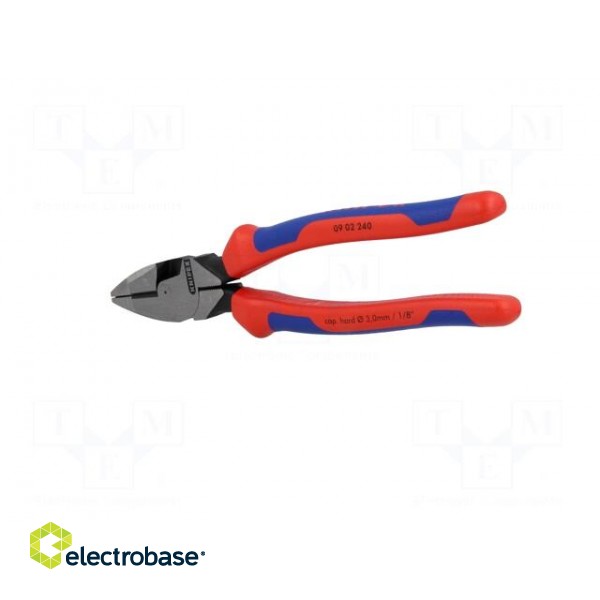 Pliers | universal | 240mm | for bending, gripping and cutting image 7