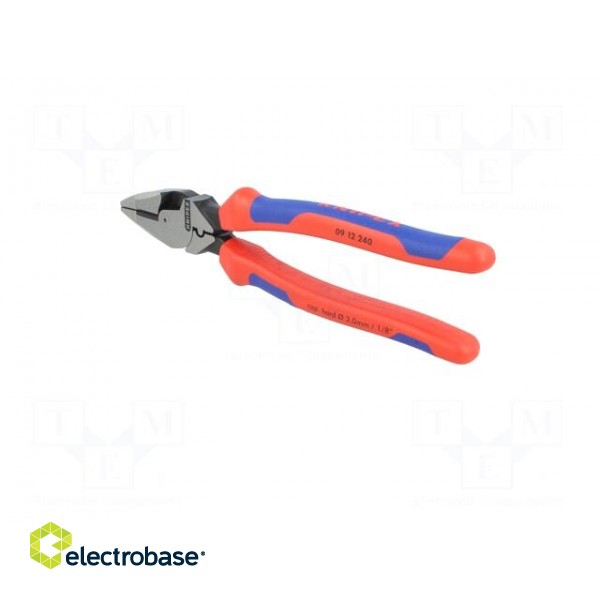 Pliers | universal | 240mm | for bending, gripping and cutting image 7