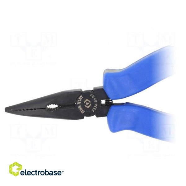 Pliers | miniature,curved,universal | two-component handle grips image 2