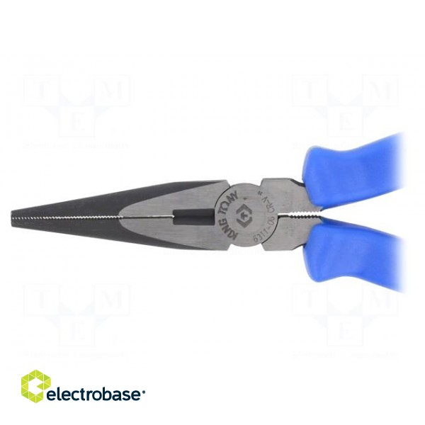 Pliers | straight,universal | two-component handle grips | 164mm image 3