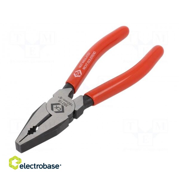 Pliers | universal | 160mm | for bending, gripping and cutting image 1