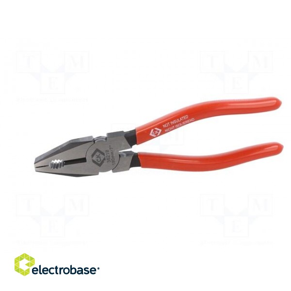 Pliers | universal | 180mm | for bending, gripping and cutting image 5