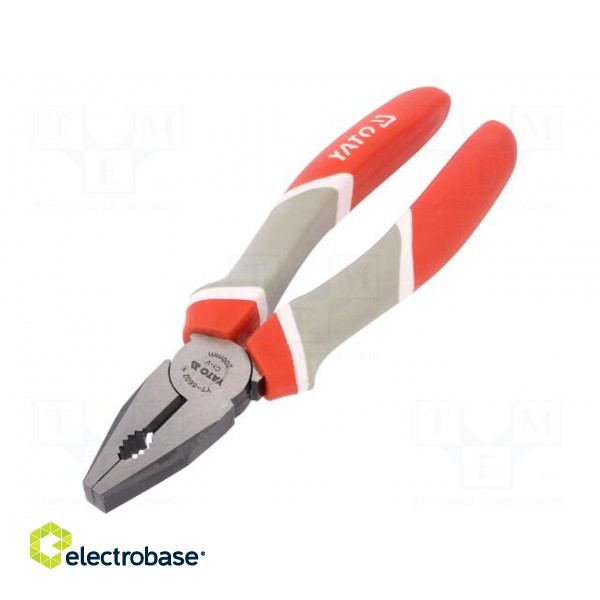 Pliers | universal | 200mm | for bending, gripping and cutting image 1