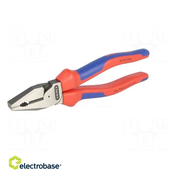 Pliers | universal | 200mm | for bending, gripping and cutting image 5