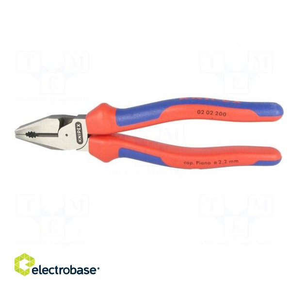 Pliers | universal | 200mm | for bending, gripping and cutting image 6