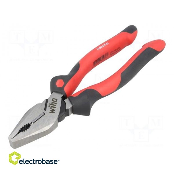 Pliers | universal | 200mm | Industrial | Blade: about 64 HRC | blister