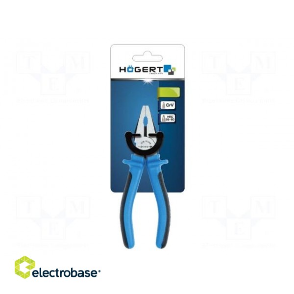 Pliers | universal | ergonomic two-component handles | 180mm