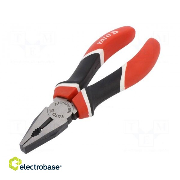 Pliers | universal | induction hardened blades | 160mm фото 1