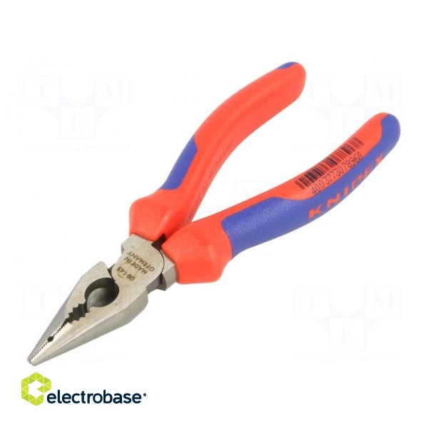 Pliers | universal,elongated | 145mm | Blade: about 61 HRC image 1