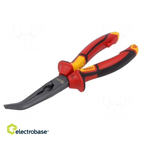 Pliers | curved,universal,elongated | 250mm image 1