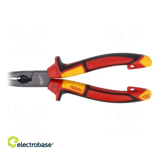 Pliers | curved,universal,elongated | 250mm image 2