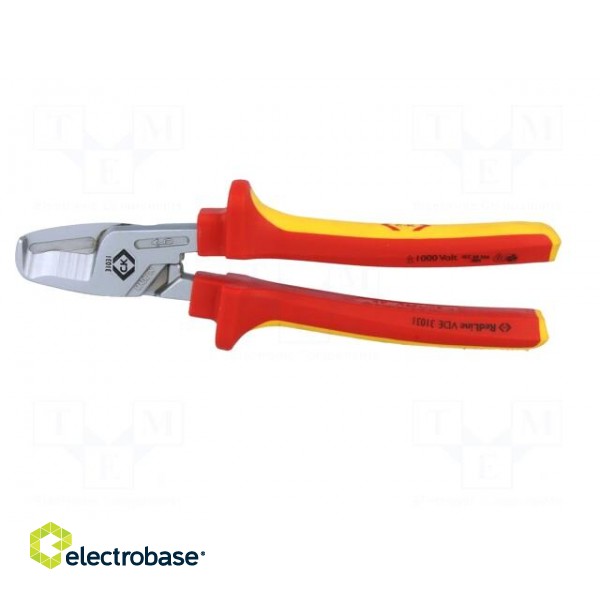 Pliers | insulated,cutting | for voltage works | 210mm image 6