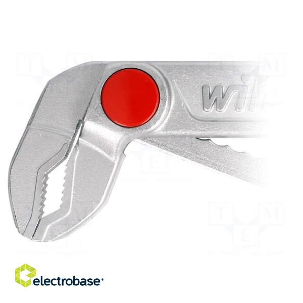 Pliers | insulated,adjustable | steel | 250mm | 1kVAC | V: with button paveikslėlis 2