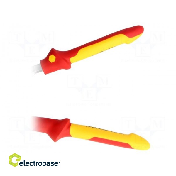 Pliers | insulated,adjustable | steel | 250mm | 1kVAC | V: with button фото 3