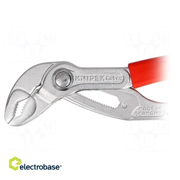 Pliers | insulated,adjustable | 0-46 mm nuts,pipes Ø 2" | 1kVAC image 4