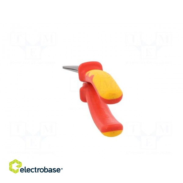Pliers | insulated,curved,half-rounded nose | 200mm image 7