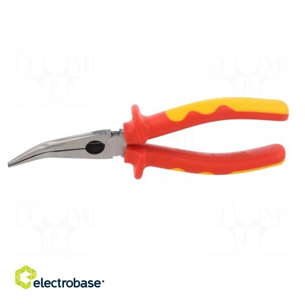 Pliers | insulated,curved,half-rounded nose | 200mm image 5