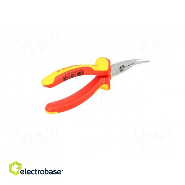 Pliers | insulated,curved,half-rounded nose | steel | 200mm image 9