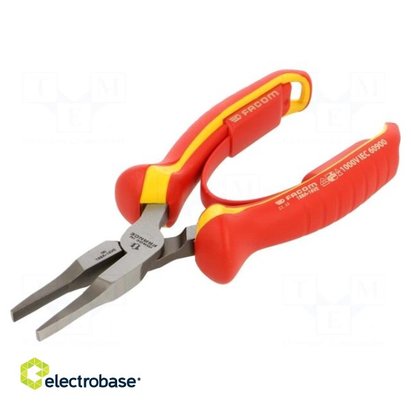 Pliers | insulated,flat | 160mm image 1