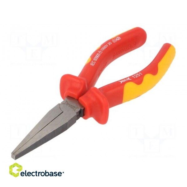 Pliers | insulated,flat | 160mm image 1