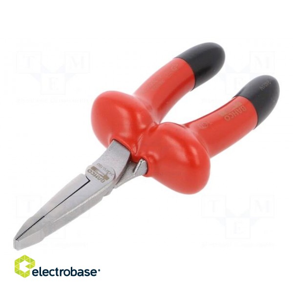 Pliers | insulated,flat | alloy steel | 160mm | 1kVAC image 1