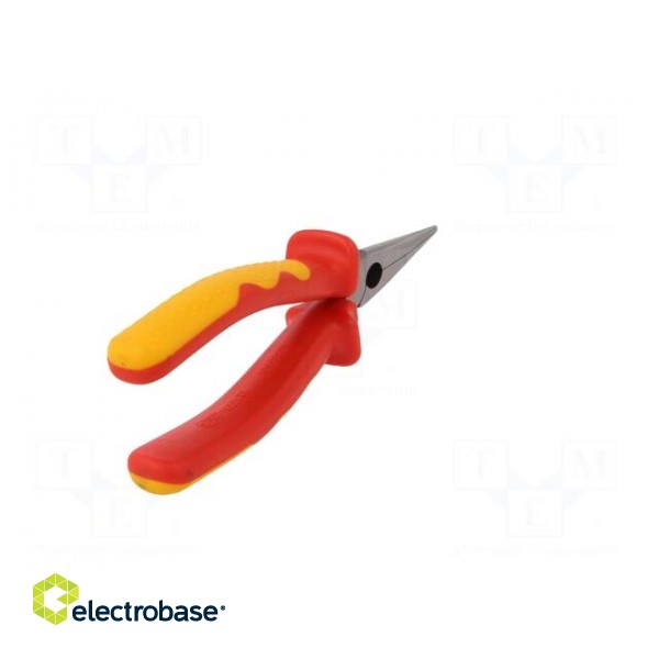 Pliers | insulated,half-rounded nose | 200mm image 8