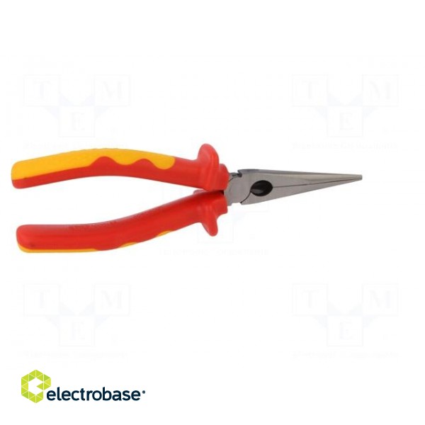 Pliers | insulated,half-rounded nose | 200mm image 9