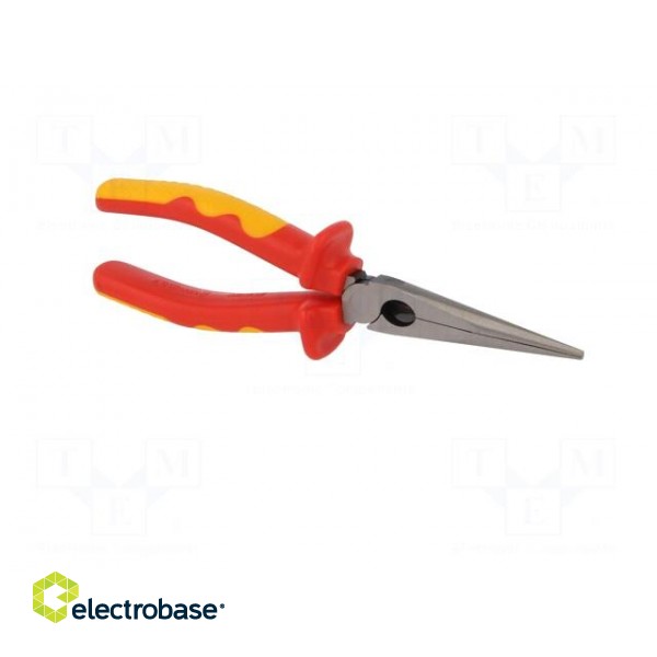 Pliers | insulated,half-rounded nose | 200mm image 10
