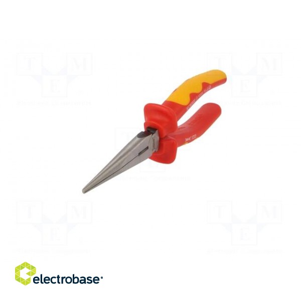 Pliers | insulated,half-rounded nose | 200mm image 4