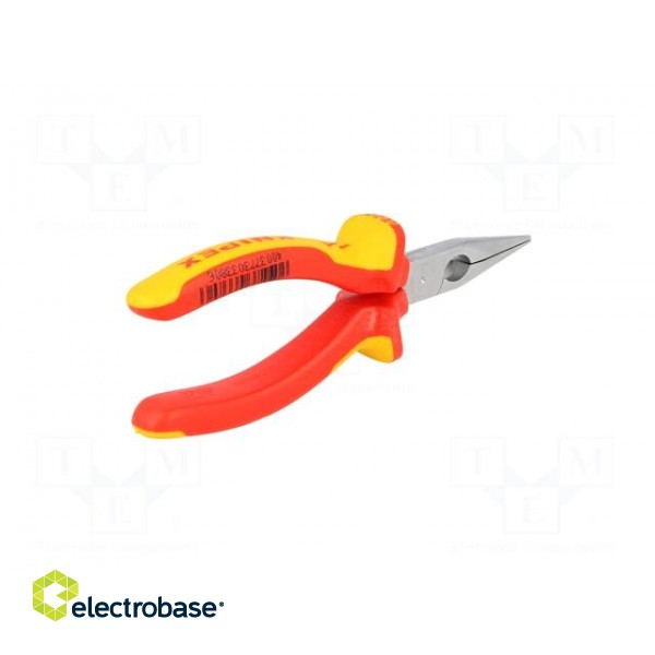 Pliers | insulated,half-rounded nose | steel | 160mm фото 9