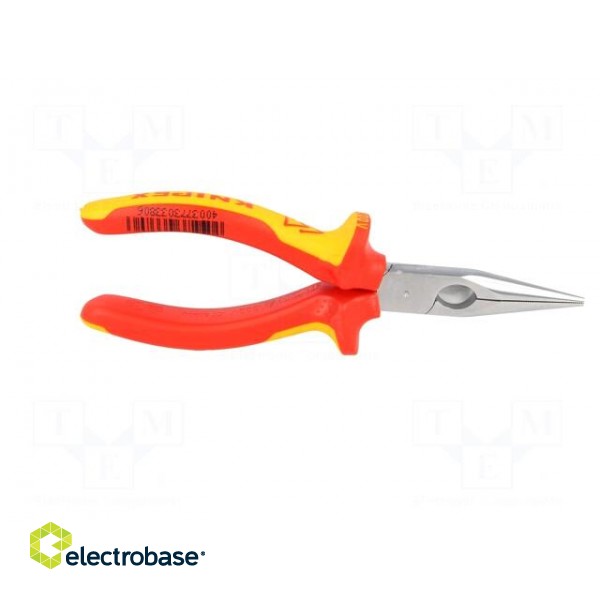 Pliers | insulated,half-rounded nose | steel | 160mm | 1kVAC image 10
