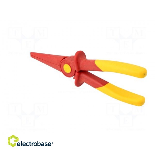 Pliers | insulated,half-rounded nose,elongated | 220mm | 1kVAC image 6
