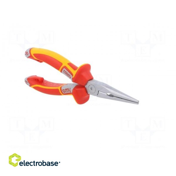 Pliers | insulated,half-rounded nose,telephone,elongated | 170mm paveikslėlis 10