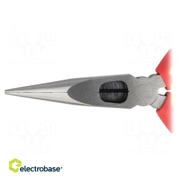 Pliers | insulated,half-rounded nose,universal | steel | 200mm image 3