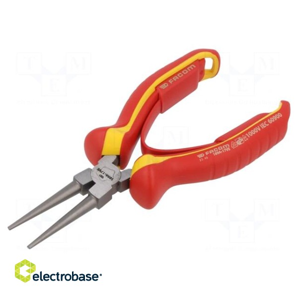 Pliers | insulated,round | 170mm image 1