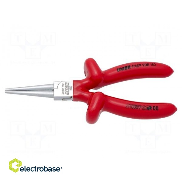 Pliers | insulated,round | carbon steel | 160mm | 476/1VDEDP image 2