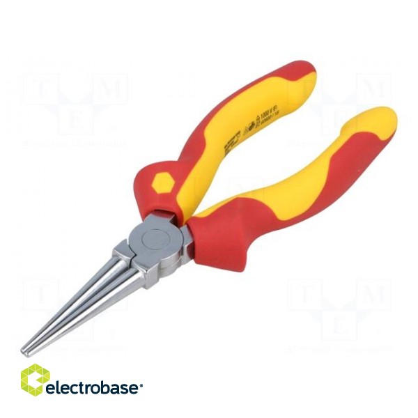 Pliers | insulated,round | steel | 160mm | 1kVAC | blister