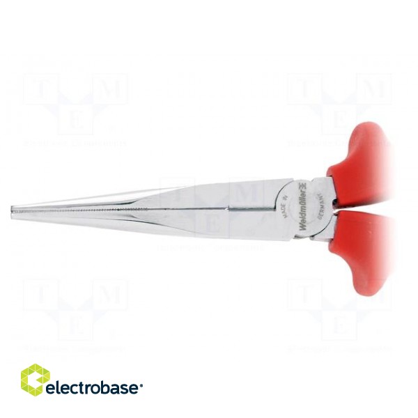 Pliers | insulated,straight,half-rounded nose | 200mm | 1kVAC image 2