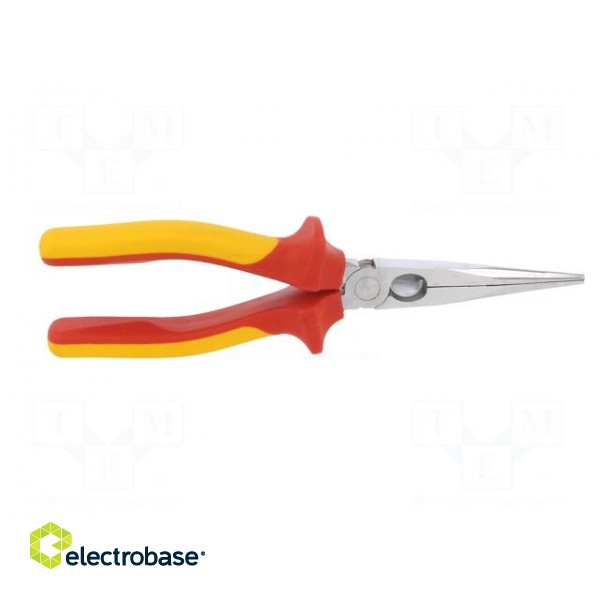 Pliers | insulated,straight,half-rounded nose | 200mm | 1kVAC image 10