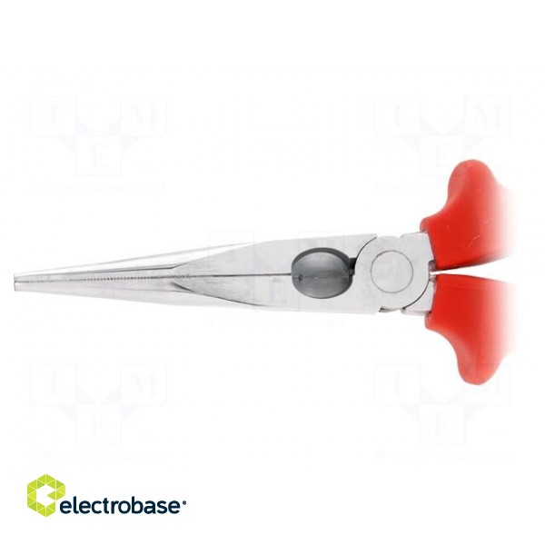 Pliers | insulated,straight,half-rounded nose | 200mm | 1kVAC image 4
