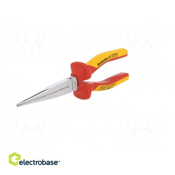 Pliers | insulated,straight,half-rounded nose | 200mm | 1kVAC image 5