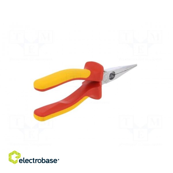 Pliers | insulated,straight,half-rounded nose | 200mm | 1kVAC image 9