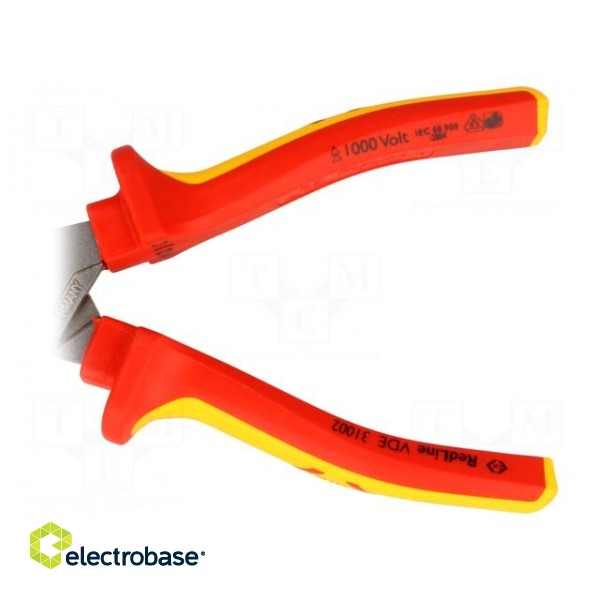 Pliers | insulated,universal | for voltage works | 180mm image 3