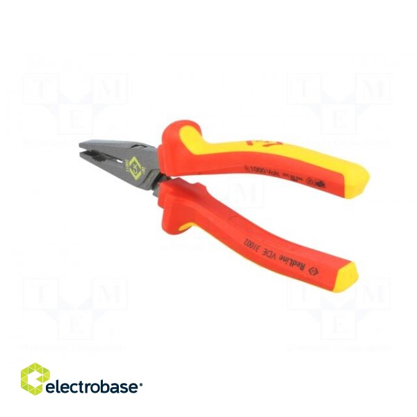 Pliers | insulated,universal | for voltage works | 180mm фото 7