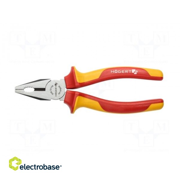 Pliers | insulated,universal | 180mm | 1kVAC | Cut: with side face